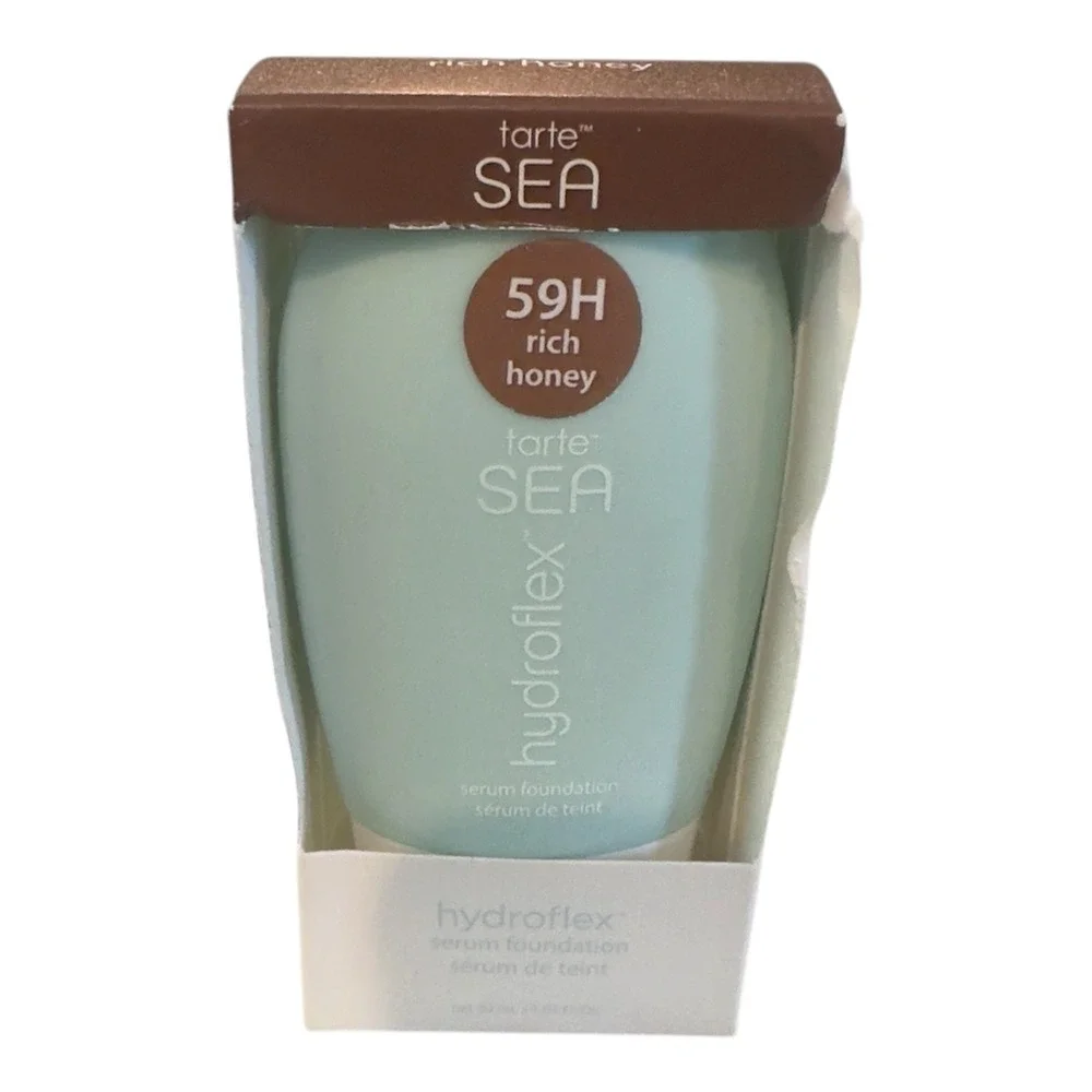 Tarte SEA Hydroflex Serum Foundation 59H Rich Honey 1.01oz New in Box